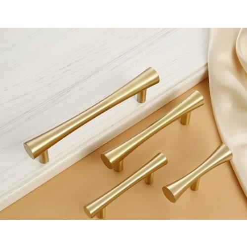 Kitchen Handles Furniture Handles Copper Cabinet Knobs Wardrobe Dresser Drawer Knobs Kitchen Handle Cupboard Door Pulls Hardware