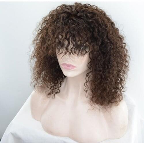 Real human hair hd Lace front wigs short bob wig Kinky Afro Wigs for women glueless wigs swiss lace african american wigs