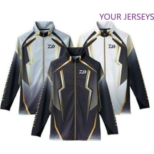 2022 New Summer DAIWA Fishing Clothing Outdoors Sports Long Sleeve Clothes Quick Dry Anti-UV Breathable Pesca DAIWA Pesca Dawa
