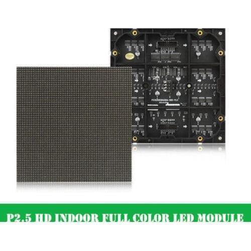 P2.5 HD Indoor full color LED module 1/32 scan SMD 2020 3in1 RGB 160*160mm LED Display, pin2dmd,indoor full color led screens
