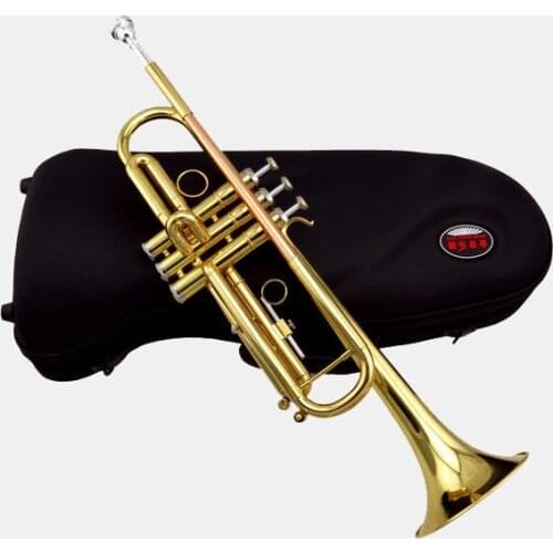Professional trumpet Bb perfect color high quality +case