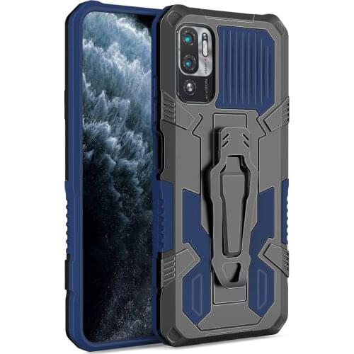 Drop resistance Armor Belt Clip Cover For Xiaomi Redmi Note 10 Case Shockproof Case For Xiomi Redmi Note10 5G 10 Pro Max 10S