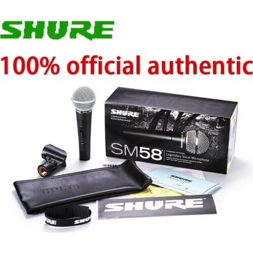 Microphone Shure sm58/sm58s Wired Professional Vocal Cardioid Dynamic Micro for Karaoke Microphone KTV Stage Performance