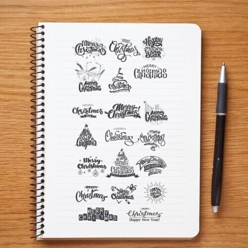 Merry Christmas Silicone Clear Seal Stamp DIY Scrapbooking Embossing Photo Album T3LE