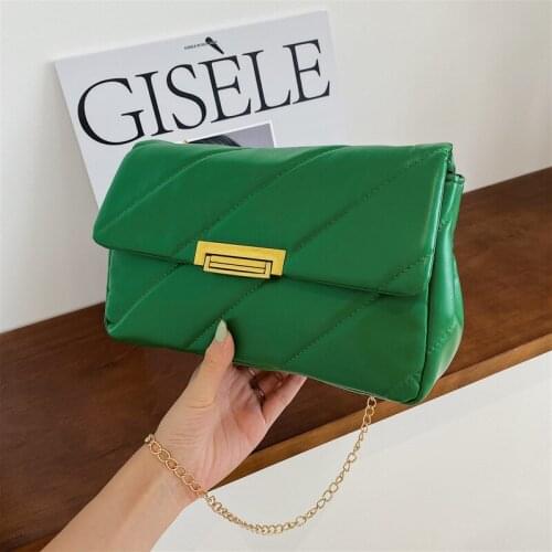 Vintage Fashion Square Tote Bag 2021 New Quality Leather Womens Designer Handbag Chain Shoulder Messenger Bag сумка женская