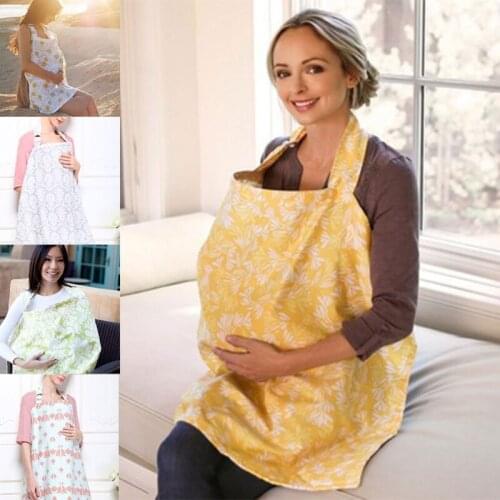 Breathable Baby Feeding Nursing Covers Mum Breastfeeding Nursing Poncho Cover Up Adjustable Privacy Apron Outdoors Nursing Cloth