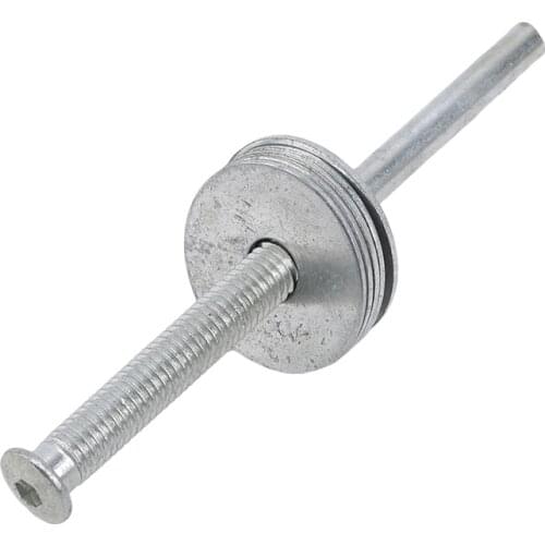 1Pcs 6mm Shank Mandrel Connecting Rod DuPont Polishing Head Screw Drill Polisher Extension Thread Rod With Washer Link