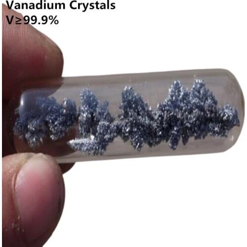 5 grams pure Vanadium metal fragments 99.9% purity element sample