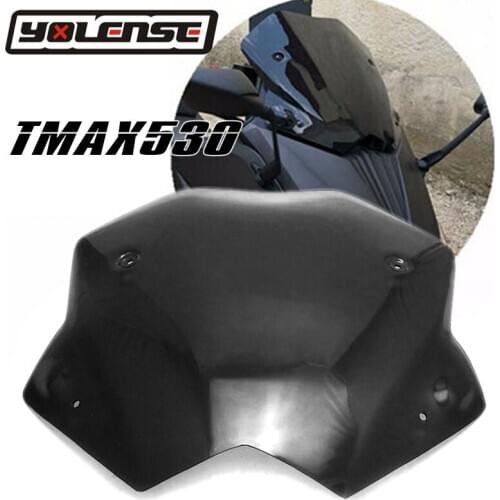 Motorcycle accessories Short Windscreen Windshield Screen Protector For YAMAHA TMAX 530 TMAX530 T-MAX530 T-MAX 530 2012-2014