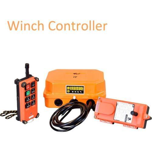 Mini Electric Wireless Remote Control Switch Small Crane Hoist Winch Controller 220V