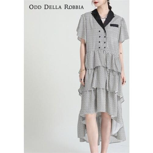 Summer Short Sleeve Dresses Odd Della Robbia China