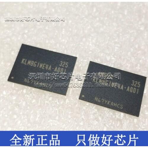 1PCS KLM8G1WE4A-A001 BGA KLM8G1WE4A 8 g EMMC word stock IC brand new original phone