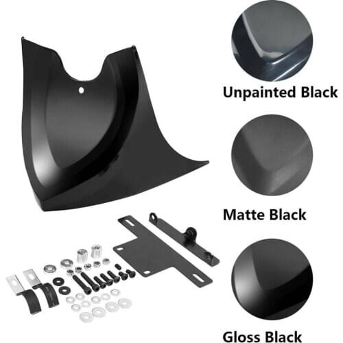 Motorcycle Front Chin Fairing Spoiler Mudguard For Harley Touring Sportster Dyna Softail