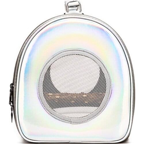 Bird Carrier with Stand Perch Portable Bird Travel Cage Breathable Parrot Transport Travel Bag Go Out Backpack for Small