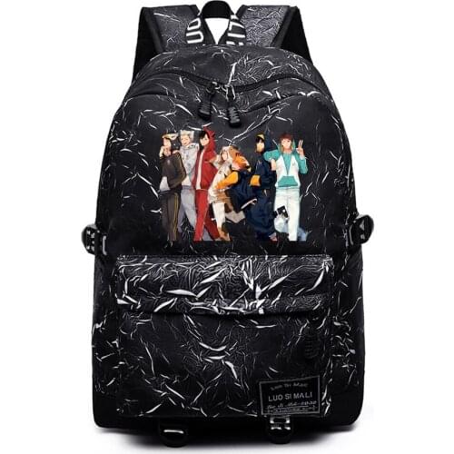 Casual Backpack Anime Haikyuu!! Mochila Schoolbag Teenger Packsack High Quality Unisex Student Travel Laptop Bag