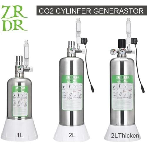 ZRDR Aquarium DIY CO2 Generator System Kit With Pressure Air Flow Adjustment Water Plant Fish Aquarium ValveDiffuserThe reaction