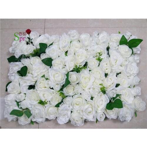 SPR Free Shipping 10pcs/lot 3D Artificial rose peony &hydrangea flower wall wedding backdrop artificial flower arrangements