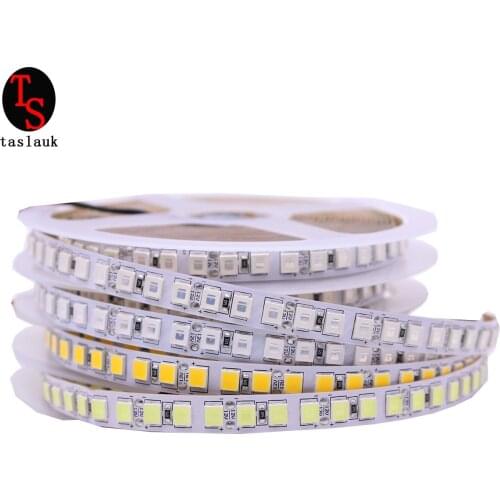 LED strip 12V 24v 5m 600 LED 5054 flexible light IP67 waterproof High brightness LED tape white warm white