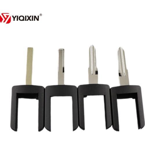 YIQIXIN 2 Button Key Shell Blade For Opel Vauxhall Vectra Zafira Omega Astra Blank Blade Uncut HU46 /YM28 /HU43 /HU100 Blade