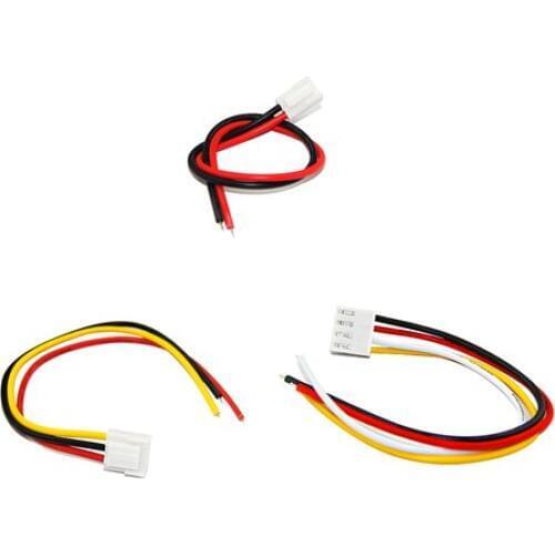 10Pcs 30cm 2P 3P 4P Single VH3.96 Header AWG22 Colorful Wire Cable