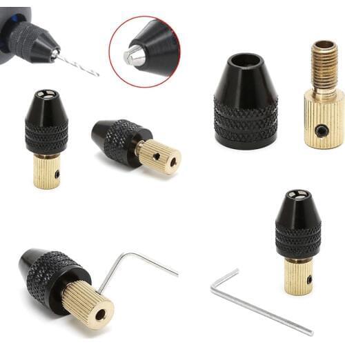 2.3/3.17mm Electric motor shaft Mini Chuck Fixture Clamp 0.3-3.2 mm Small To Drill Bit Micro Chuck fixing device