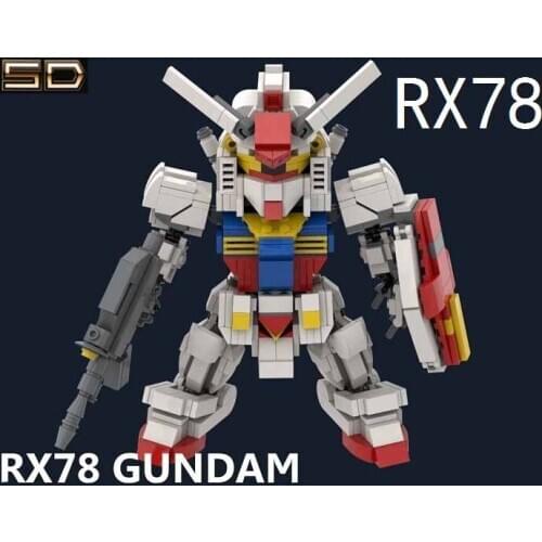 2018 Kennie New Arrive Personal diy 815+pcs RX78 gundam model Blocks building toys Action Figure for Creative children gifts