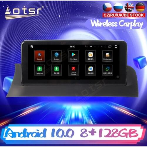 Android 10 DSP For BMW X3 X4 F25 26 2011 2016 Car DVD GPS Navigation Auto Radio Stereo Video Multimedia Player Carplay HeadUnit