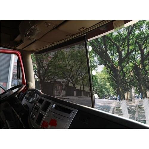 Voorruit Zonnescherm Cover Automatische Intrekbare Zonwering Zon Bescherming Voor Auto Voorruit Voorruit Sunshades Accessories