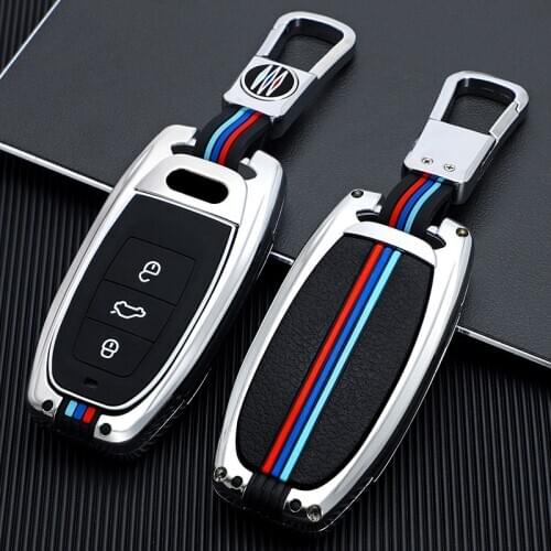 Car Key Case Cover Key Bag For Audi a1 a3 8v a4 b8 b9 a6 a5 c7 q3 q5 q7 tt Auto Accessories Holder Shell Keychain Protect