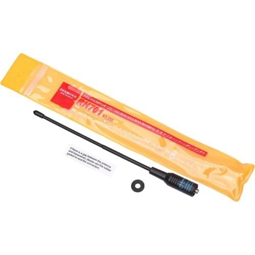 Diamond RH-701 SMA-Female Dual Band VHF/UHF144/430MHz Antenna For Baofeng UV-5R UV-82 BF-888S DM-5R UVB3 Plus Walkie Talkie
