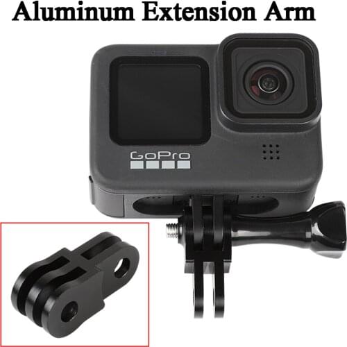 For GoPro 9/8/7/6/5 Extension Arm SJCAM Sports Camera Accessories Insta360 One R Holder DJI OSMO Action Metal Expand Rod Mount