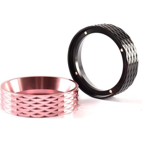 58mm Espresso Dosing Funnel Magnetic Aluminum Coffee Dosing Ring Compatible of Portafilter Replacement for Coffee Machine