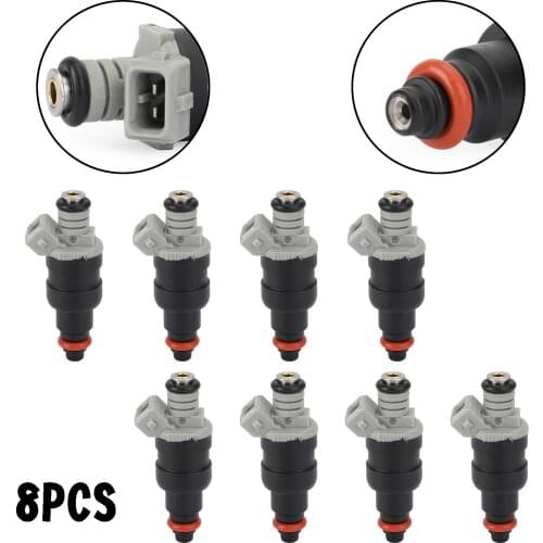 8PCS Fuel Injectors Fit For Grand Cherokee Ram3500/2500/1500 B3500 B2500 B1500 1996-1998 53030778 Car Parts