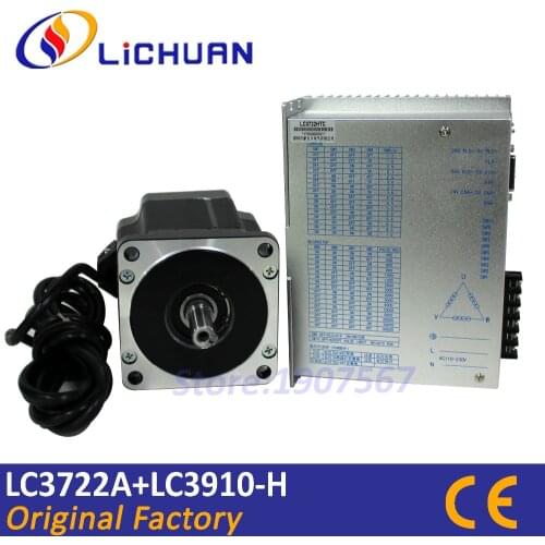 Good 3phase nema34 stepper driver LC3722A 4N.m 2A LC3910-H cnc hybrid stepper motor factory