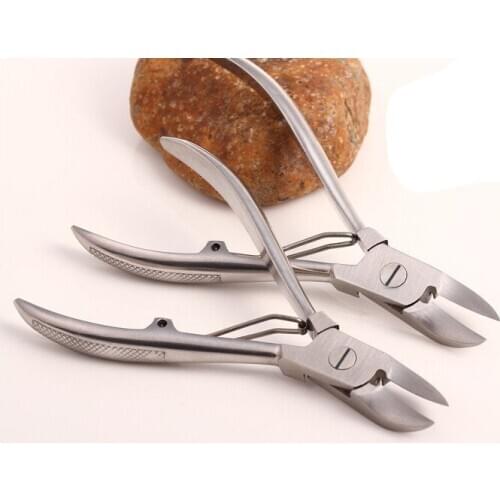 Xinleyong Fingernail Toenail Cuticle Nipper Trimming Stainless Steel Nail Clipper Cutter Cuticle Scissor Plier Manicure Tool