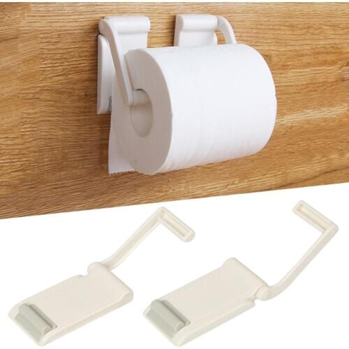 Magnetic Reel Holder Towel Napkin Rack Refrigerator Side Wall Roll Paper Stand #CW