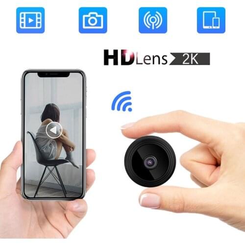A9 Security Mini Camera 1080P 2K HD IP Camera Indoor Wifi Wireless Mini Surveillance Home Security Protection Camcorder