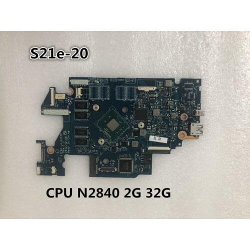Original laptop Lenovo S21e-20 Motherboard CPU N2840 2G 32G FRU 5B20H44549