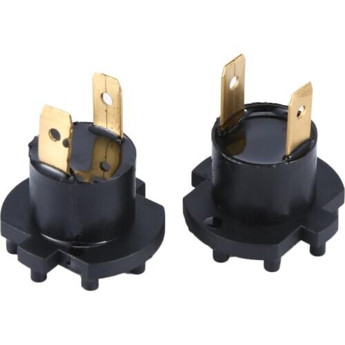 A Pair For Mazda 3 5 323 Headlight Bulb Bases Genuine For Mazda 2 De 3 323 Bk Bj Headlamp Socket H7 Globe Bulb Holder