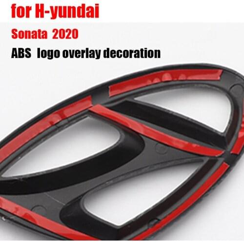 For Hyundai Sonata CN10 2020 front standard car rear steering wheel ABS modified exterior interior trim accessories 3D logo car