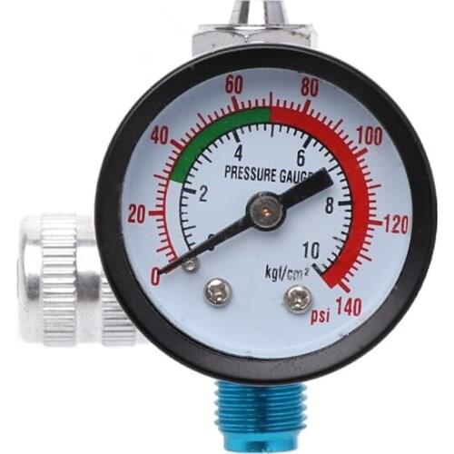 50LC Spray Paint Air Regulator Gauge & In-line Air Oil Water Separator Filter Kit