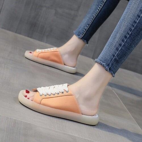 Flat Slippers Women Summer Wear All-match Sandals Womens Shoes 2021 New Korean Casual Sandals