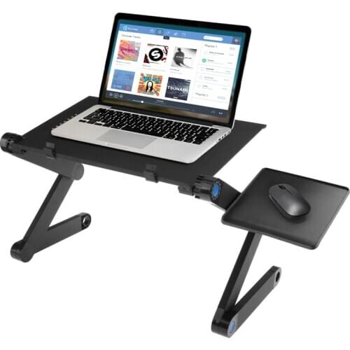 Adjustable Portable Folding Computer Laptop Table Desk Stand Bed Tray Riser Notebook Desk Stand Holder Bed Sofa Tray Cooling