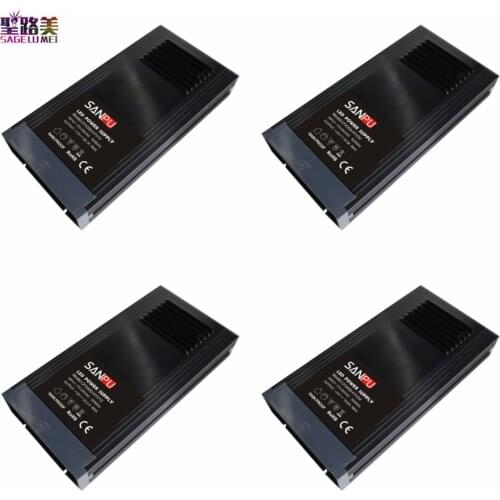 SANPU 220V to 24V 12V Power Supply 350W 400W Rainproof Outdoor No Fan Constant Voltage CV LED Driver AC to DC Transformer