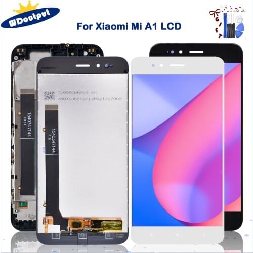 Original 5.5'' LCD Display Replacement For Xiaomi Mi A1 LCD Touch Screen Digitizer Assembly For Xiaomi MI 5X LCD Display Screen