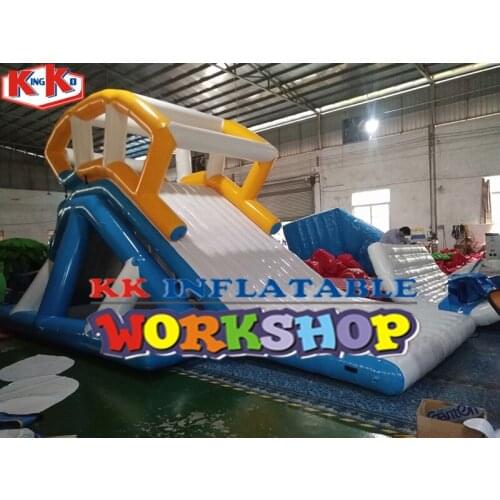 0.9mm 1000D PVC inflatable floating water playground game