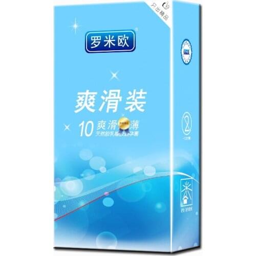 10pcs Hot Wholesale Condoms Contraception Sex-Products Safe Retail-Package with Full-Oil