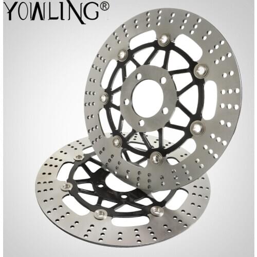 2 PC high quality motorcycle parts Accessories Front Brake Discs Rotor for KAWASAKI ZZR400 ZXR400 ZRX400 ZZR250 ZZR ZXR 400 250