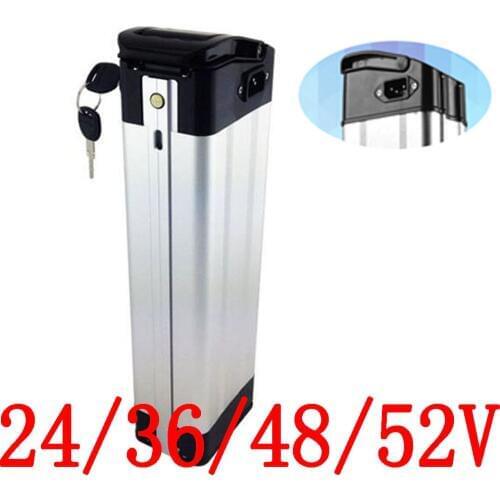 24V/36V/48V/52V Electric Bicycle Battery 8AH 10AH 12AH 13AH 15AH 17AH 18AH 20AH 25AH Lithium Ebike Battery fit 500W 1000W motor