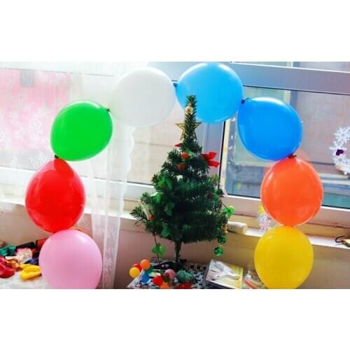 50pcs/lot 6inch tail balloons multicolor wedding birthday party supplies marriage room decoration link balloon